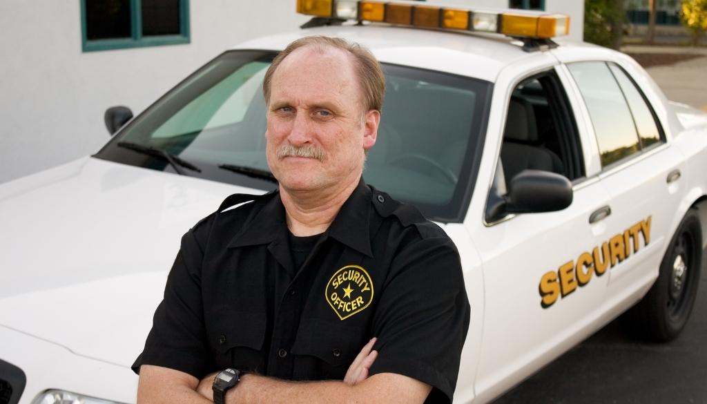 Mobile Patrol Security Guard.